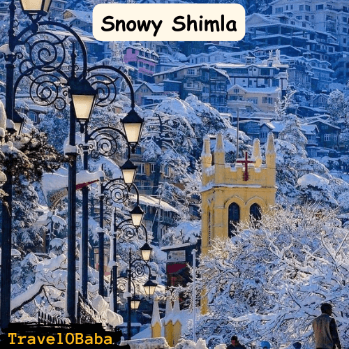 TravelOBaba Snowy Shimla